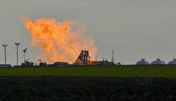 Még mindig ég a nagymajtényi földgázkút