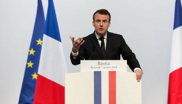 Macron: a korzikai nem lehet hivatalos nyelv Franciaországban