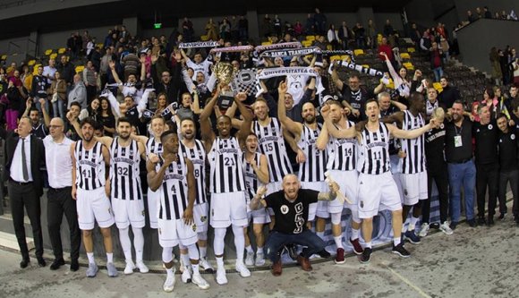 A Kolozsvári U-BT harmadszorra is megnyerte a férfi kosárlabda Román Kupát