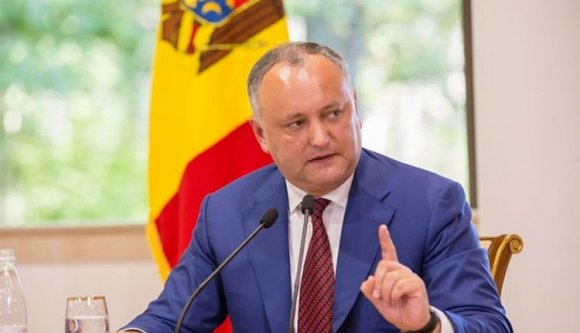Igor Dodon „hadat üzent” Romániának