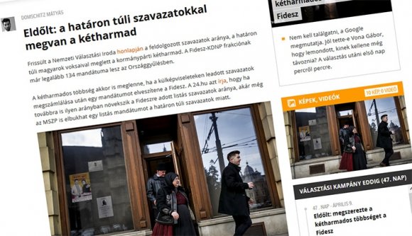 A határon túli magyarok ellen hergel az Index