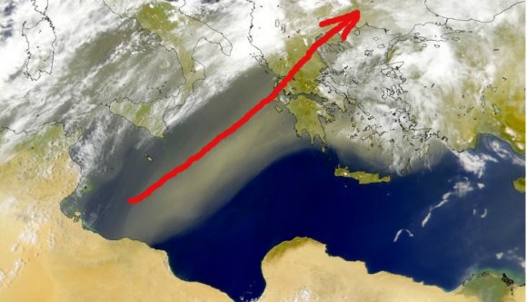 Partiumiak, bánságiak, figyelem! Megérkezett a szaharai porfelhő!