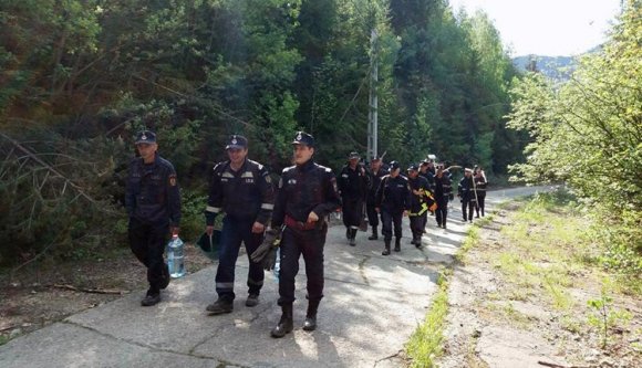 Most a Radnai-havasokban ég a növényzet