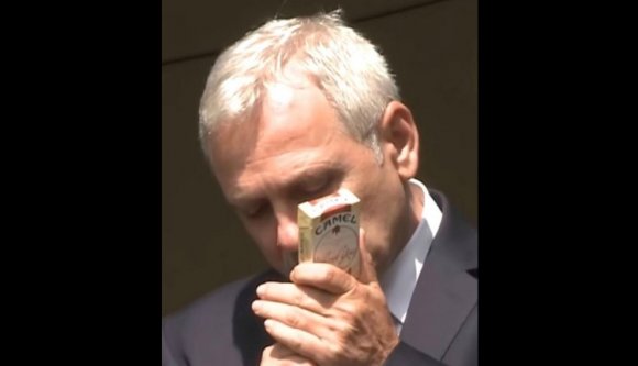 Zárjegy nélküli cigit szív Liviu Dragnea?