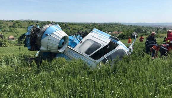 Lezuhant egy helikopter Torda mellett