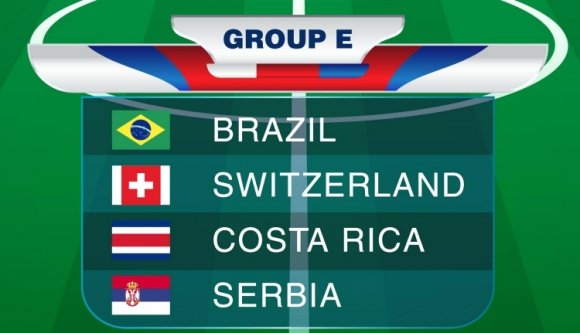 Foci-vb 2018, E csoport: innen ülne vissza a trónra Brazília