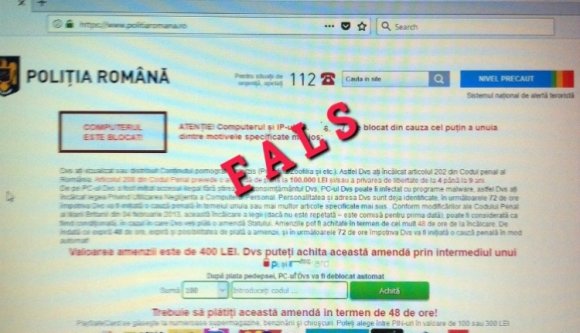 A Román Rendőrség honlapjával zsarolnak hackerek