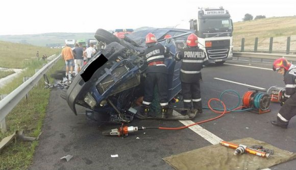 Ezúttal Szeben megyében történet halálos baleset a figyelmetlenség miatt