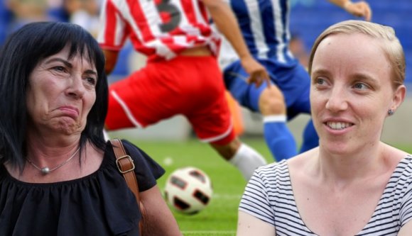 Foci-vébé: mit tesz a nő, ha megy a meccs? (VIDEÓ)