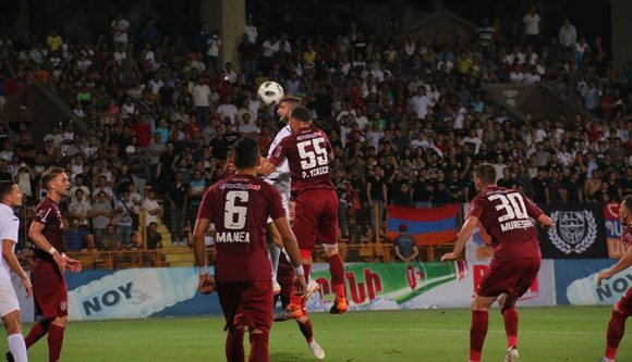 Jerevánban nyert két góllal a CFR