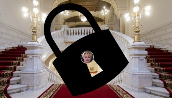 Miként tett lakatot Dăncilă a Cotroceni-palotára?