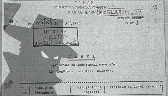 A Securitatéval fenntartott kapcsolat olyan, mint egy árnyék, melyet nem lehet átugrani (INTERJÚ)