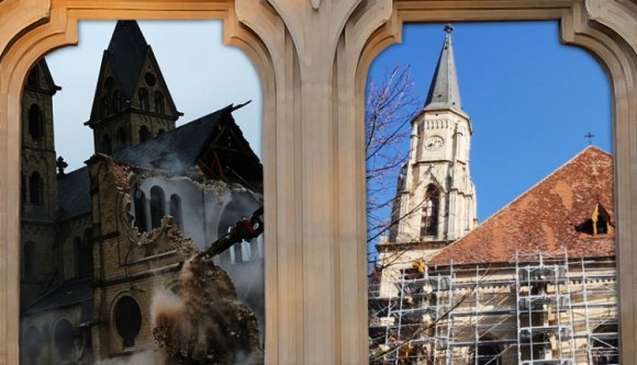 Felénk nem szokás templomokat lerombolni (VIDEÓ)
