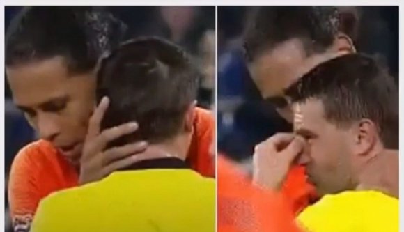 Borzasztó hírt kapott, sírni kezdett a pályán a román játékvezető