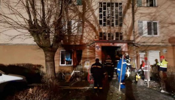 Robbanással indult a nap Marosvásárhelyen