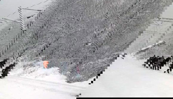 A mozdonyok se bírják annyira a telet