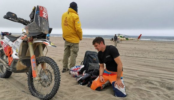 Gyenes Emánuel már biztosan nem ér célba az idei Dakar Ralin