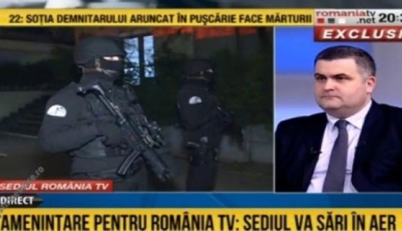 Bombariadó volt az egyik tévében