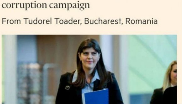 Közismert világlapban savazza Toader az európai főügyészi tisztségre esélyes Kövesit