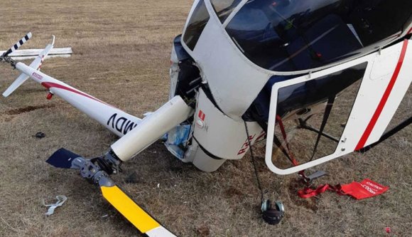 Repülni tanultak, de kicsit a földhöz csapták a helikoptert