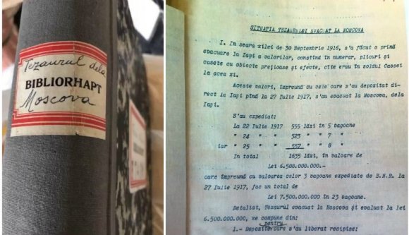 Kipottyant egy régi szekrényből a Moszkvába vitt román aranytartalék leltára