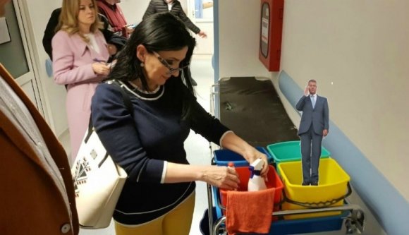 Iohannis kitüntette a kórházat, amit a miniszter katasztrofálisnak nevezett