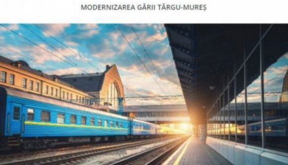 A kijevi vasútállomással illusztrálja a PSD a kormány marosvásárhelyi beruházását