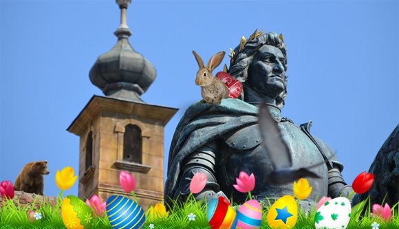 Virágos, pirostojásos húsvétot mindenkinek!