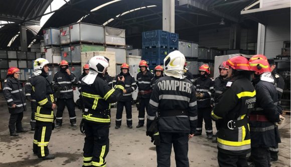 Tűz ütött ki a temesvári volángyárban