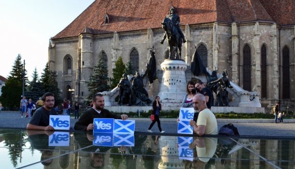 Erdély támogatja Skócia függetlenségét
