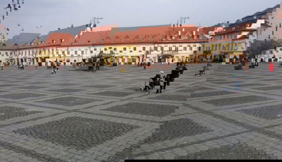 Lezárják a gyalogosok elől Nagyszeben belvárosát