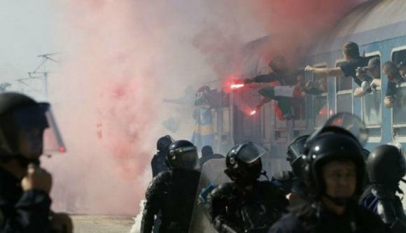 A magyar szurkolók már Bukarestben vannak