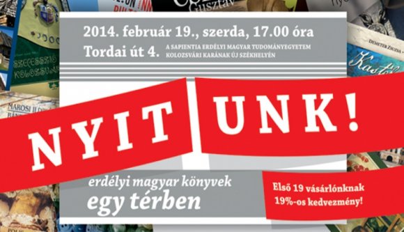Új könyvesbolt Kolozsváron