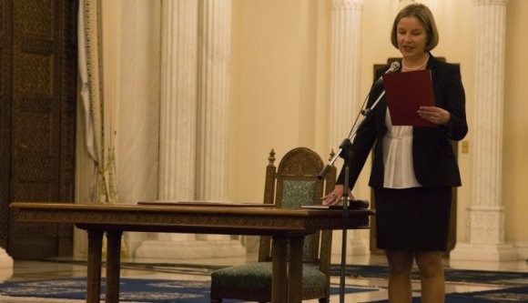 Letette a hivatali esküt Hegedüs Csilla