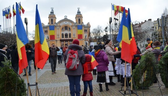 Kolozsváron Avram Iancu egyesítette Romániát