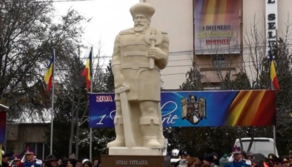 Rettenetes Mihai Viteazu-szobrot avattak Slobozián