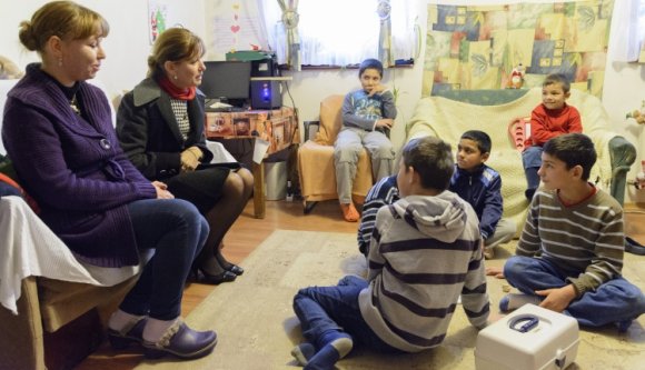 Angyalváró ünnepség Böjte Csaba alapítványánál