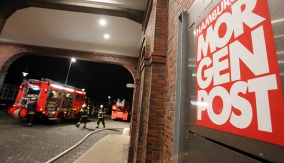 Gyújtóbombás bosszú egy német szerkesztőség ellen