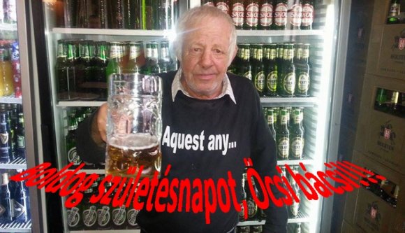 Öcsi bácsi 68 éves lett!