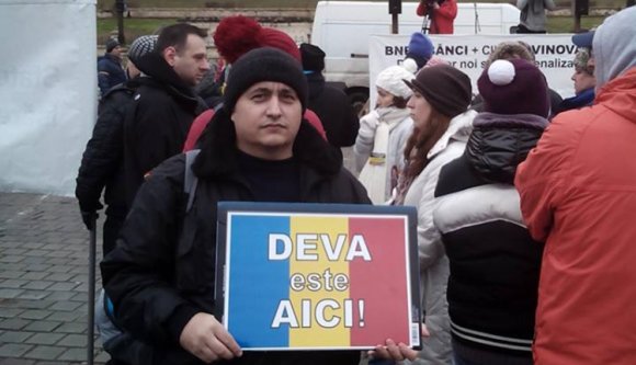 Utcára vonulnak a svájci frankhitelesek Bukarestben