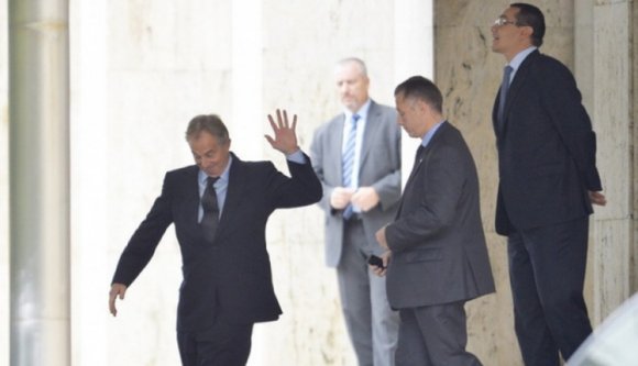 Pontánál járt Tony Blair