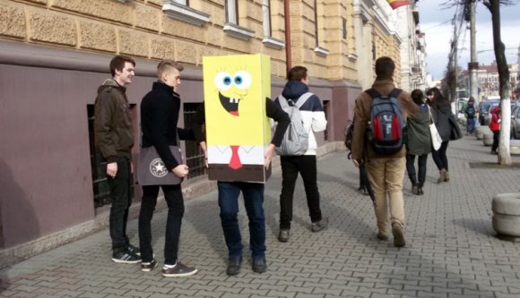 Spongyabob Kolozsváron!