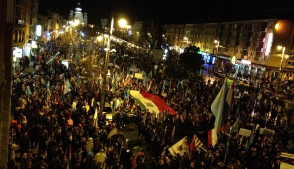 Tamás Sándor felvonulna a Székely Szabadság Napján