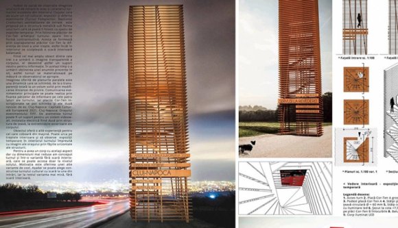 Ilyen lesz Kolozsvár multikulti városkapuja – szavazógép!