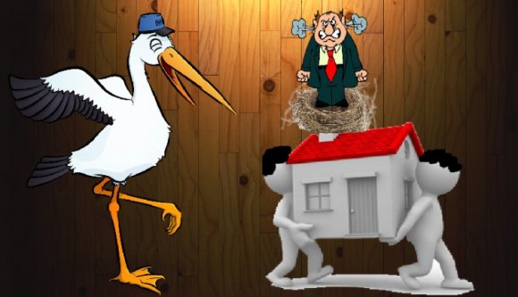 Miniszteri rendelettel kilakoltatnak egy... gólyát!