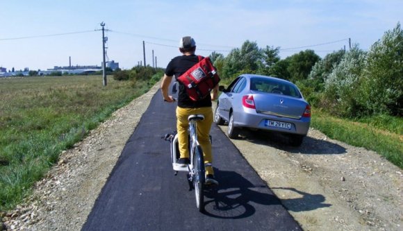 A Bánságban működik a leghosszabb kerékpárút
