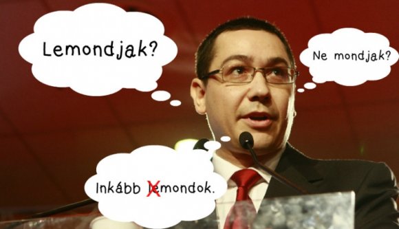 Most mit mondjak, kérdi Ponta