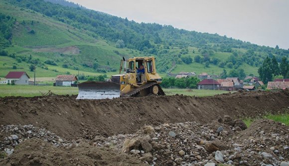 Újabb brutális mederszabályozás Hargita megyében