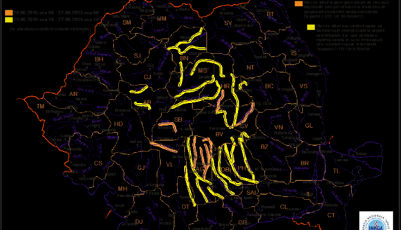 Árvízriasztás a székely megyékben