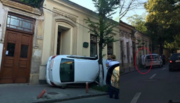 Hollywoodi filmekbe illő baleset Kolozsváron